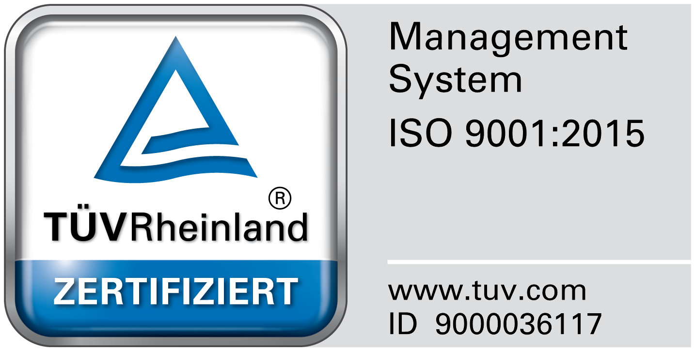 TÜV Siegel ISO 9001